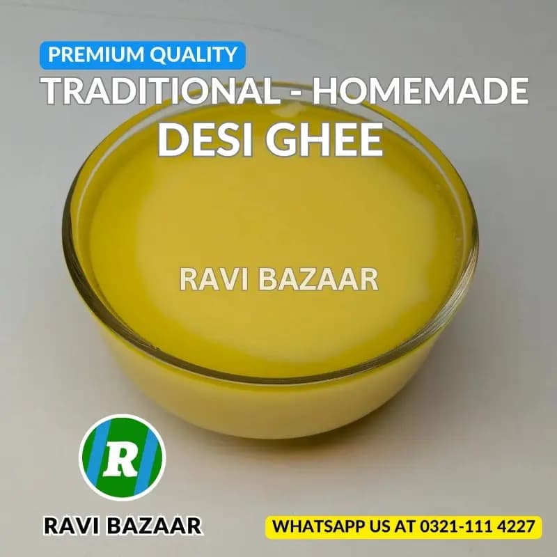 Traditional Homemade Desi Ghee
