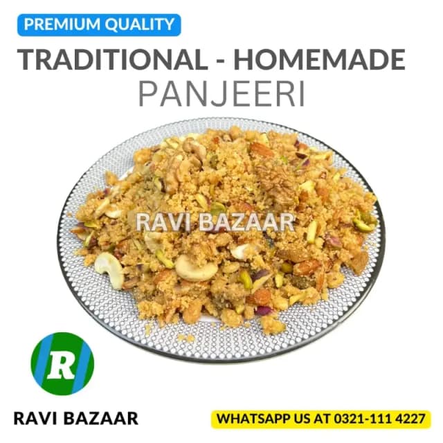 Traditional Homemade Panjeeri